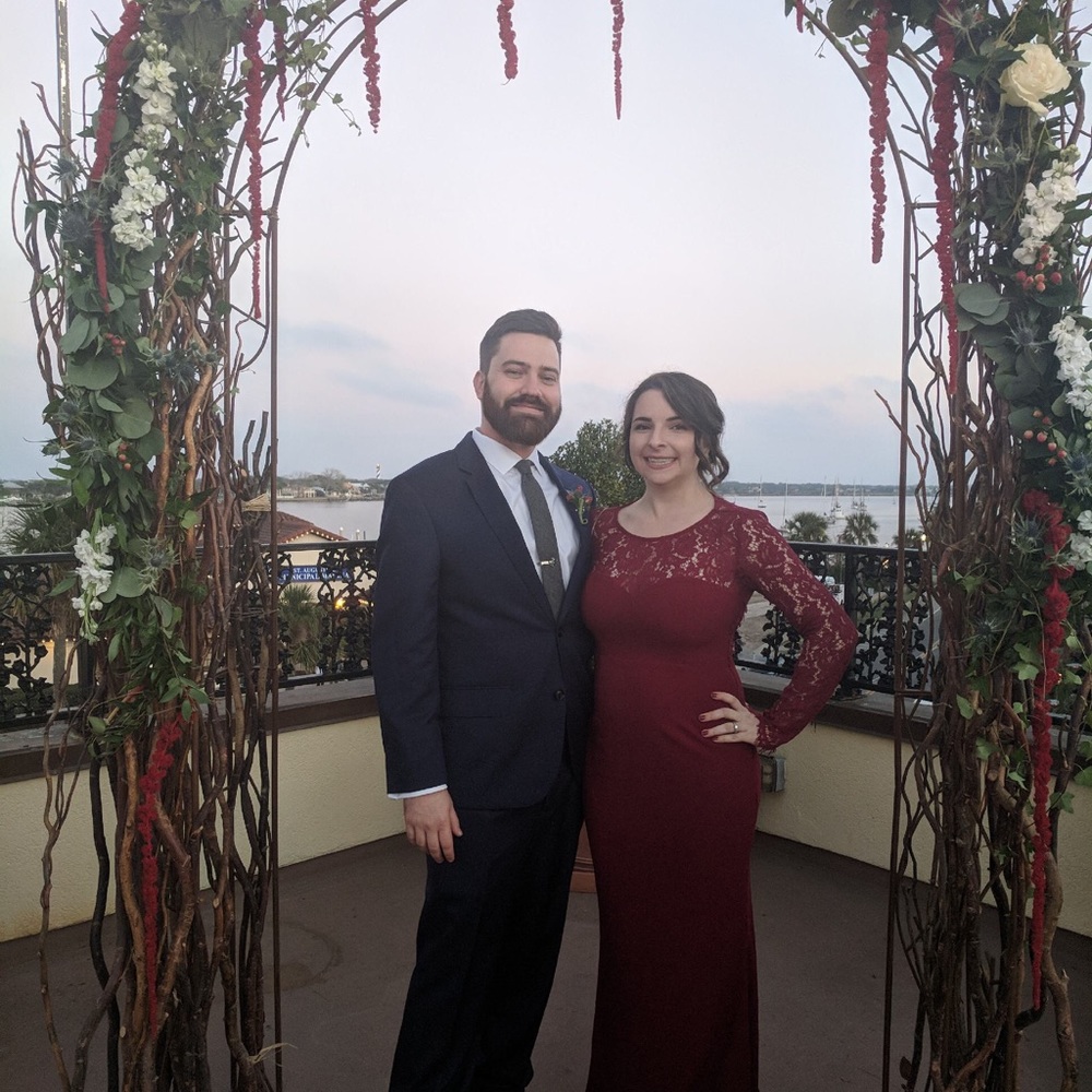 Lulus M bridesmaid/wedding attendee dress